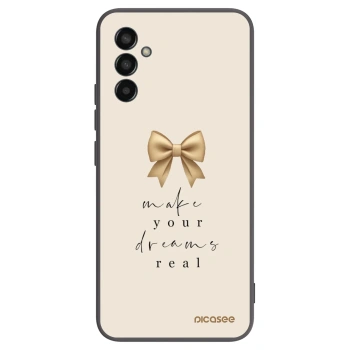 Picasee husă neagră din silicon pentru Samsung Galaxy M13 M135F - Golden Dream