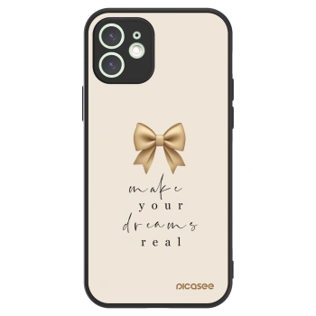 Picasee ULTIMATE CASE MagSafe pentru Apple iPhone 12 - Golden Dream
