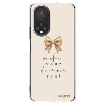 Picasee husă transparentă din silicon pentru Honor X7 - Golden Dream