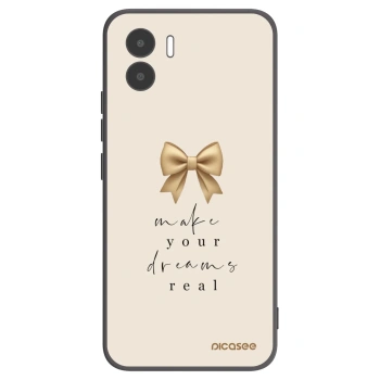 Picasee husă neagră din silicon pentru Xiaomi Redmi A1 - Golden Dream