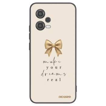 Picasee husă neagră din silicon pentru Xiaomi Poco X5 - Golden Dream
