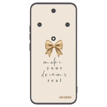 Picasee husă neagră din silicon pentru Honor Magic5 Lite 5G - Golden Dream