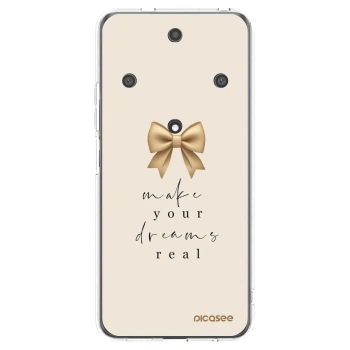 Picasee husă transparentă din silicon pentru Honor Magic5 Lite 5G - Golden Dream