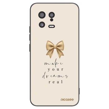 Picasee husă neagră din silicon pentru Xiaomi 13 - Golden Dream