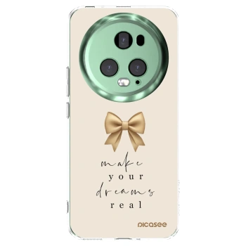 Picasee husă transparentă din silicon pentru Honor Magic5 Pro - Golden Dream