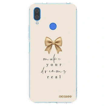 Picasee husă transparentă din silicon pentru Huawei Nova 3 - Golden Dream