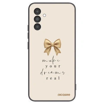 Picasee husă neagră din silicon pentru Samsung Galaxy A04s A047F - Golden Dream