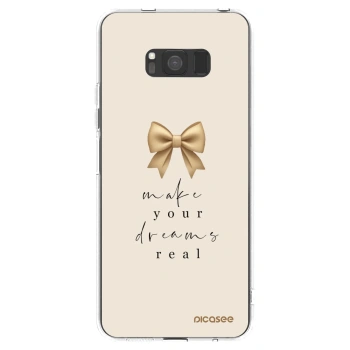 Picasee husă transparentă din silicon pentru Samsung Galaxy S8 G950F - Golden Dream