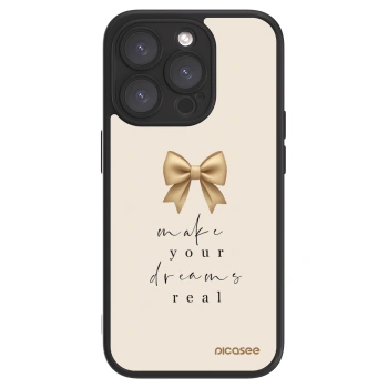 Picasee ULTIMATE CASE MagSafe pentru Apple iPhone 15 Pro - Golden Dream