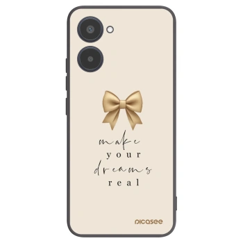 Picasee husă neagră din silicon pentru Realme 10 4G - Golden Dream