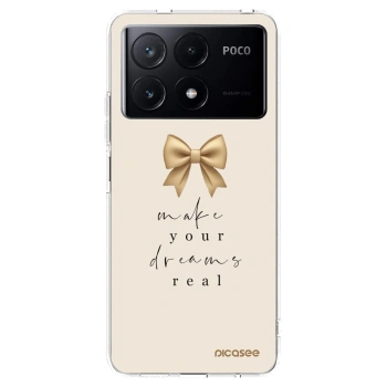 Picasee husă transparentă din silicon pentru Xiaomi Poco X6 Pro - Golden Dream