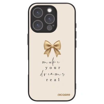 Picasee ULTIMATE CASE MagSafe pentru Apple iPhone 16 Pro - Golden Dream