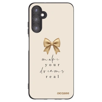Picasee husă neagră din silicon pentru Samsung Galaxy A05s A057G - Golden Dream