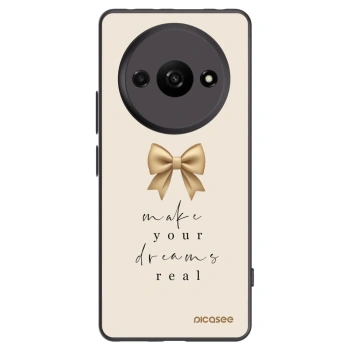 Picasee husă neagră din silicon pentru Xiaomi Redmi A3 - Golden Dream