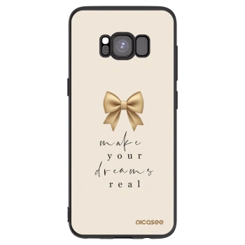 Picasee husă neagră din silicon pentru Samsung Galaxy S8 G950F - Golden Dream