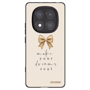 Picasee husă neagră din silicon pentru Xiaomi Redmi Note 14 Pro 5G - Golden Dream