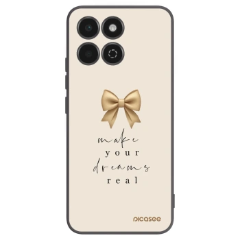 Picasee husă neagră din silicon pentru Honor 200 Smart 5G - Golden Dream
