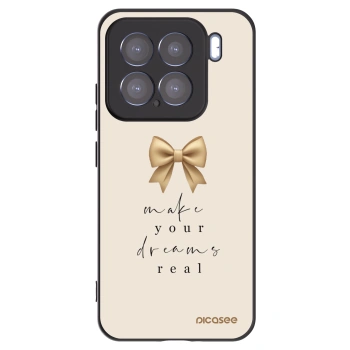 Picasee husă neagră din silicon pentru Xiaomi 15 - Golden Dream