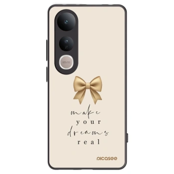 Picasee husă neagră din silicon pentru Vivo V50 Lite 5G - Golden Dream