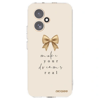 Picasee husă transparentă din silicon pentru Honor 400 5G - Golden Dream