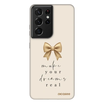 Picasee Fashion Case pentru Samsung Galaxy S21 Ultra 5G G998B - Golden Dream
