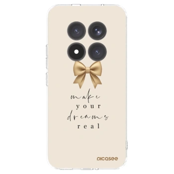 Picasee husă transparentă din silicon pentru Xiaomi Redmi Note 15 Pro+ - Golden Dream