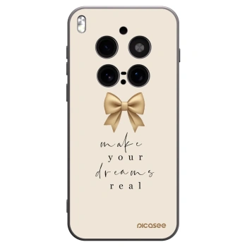 Picasee husă neagră din silicon pentru Vivo X300 Pro - Golden Dream