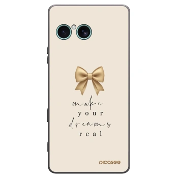 Picasee husă neagră din silicon pentru Sony Xperia 10 VII - Golden Dream