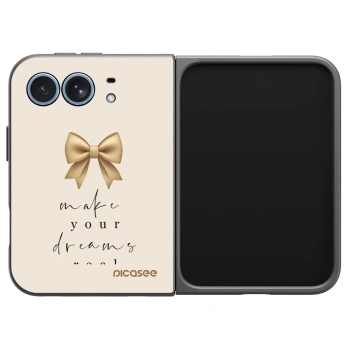 Picasee husă neagră din silicon pentru Apple iPhone Duo - Golden Dream