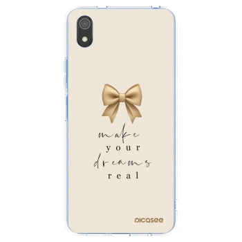 Picasee husă transparentă din silicon pentru Xiaomi Redmi 7A - Golden Dream