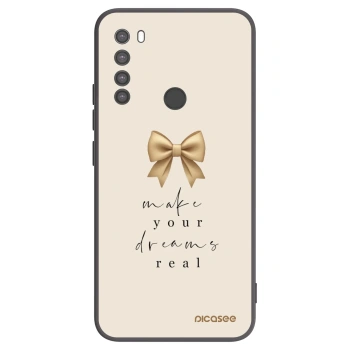 Picasee husă neagră din silicon pentru Xiaomi Redmi Note 8 - Golden Dream