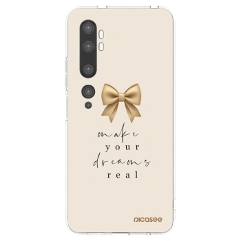 Picasee husă transparentă din silicon pentru Xiaomi Mi Note 10 (Pro) - Golden Dream