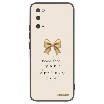 Picasee husă neagră din silicon pentru Samsung Galaxy S20 G980F - Golden Dream