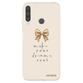 Picasee husă transparentă din silicon pentru Huawei P40 Lite E - Golden Dream