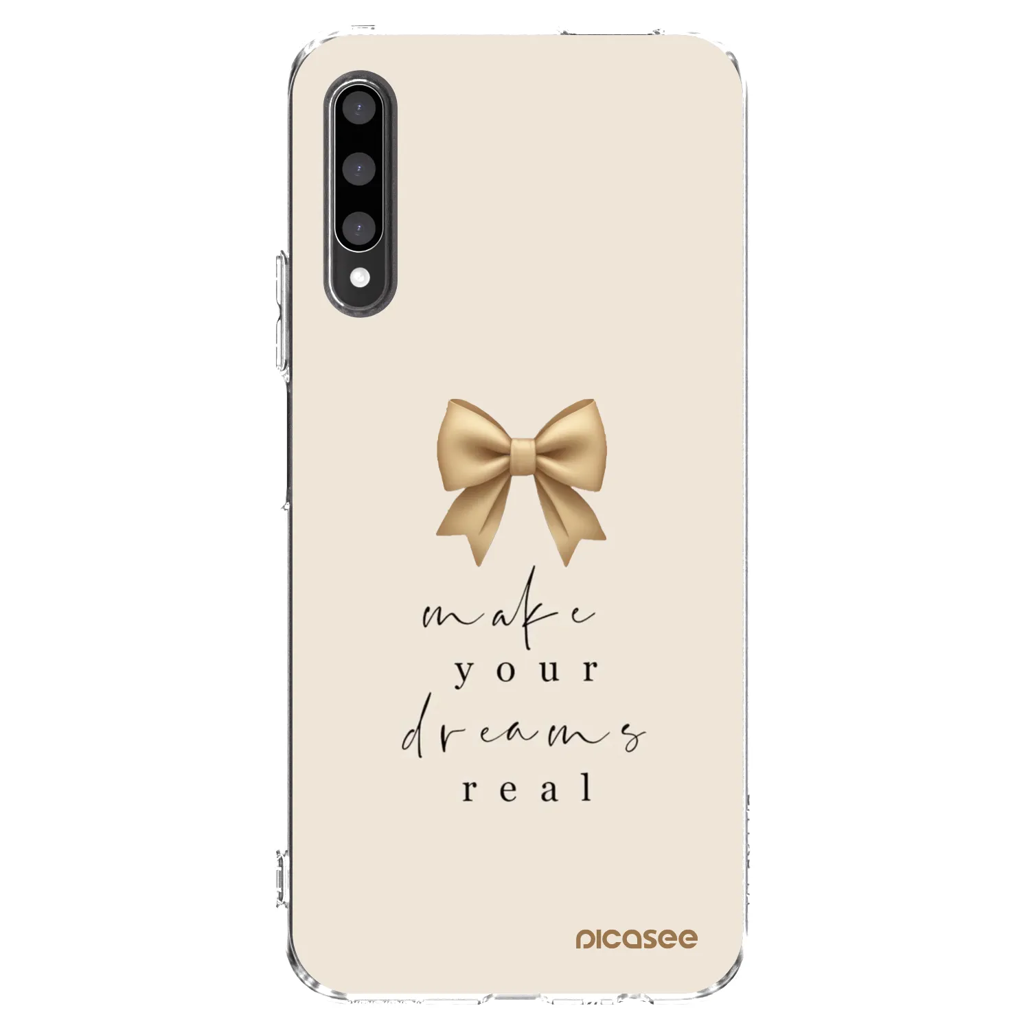 Picasee husă transparentă din silicon pentru Honor 9X Pro - Golden Dream