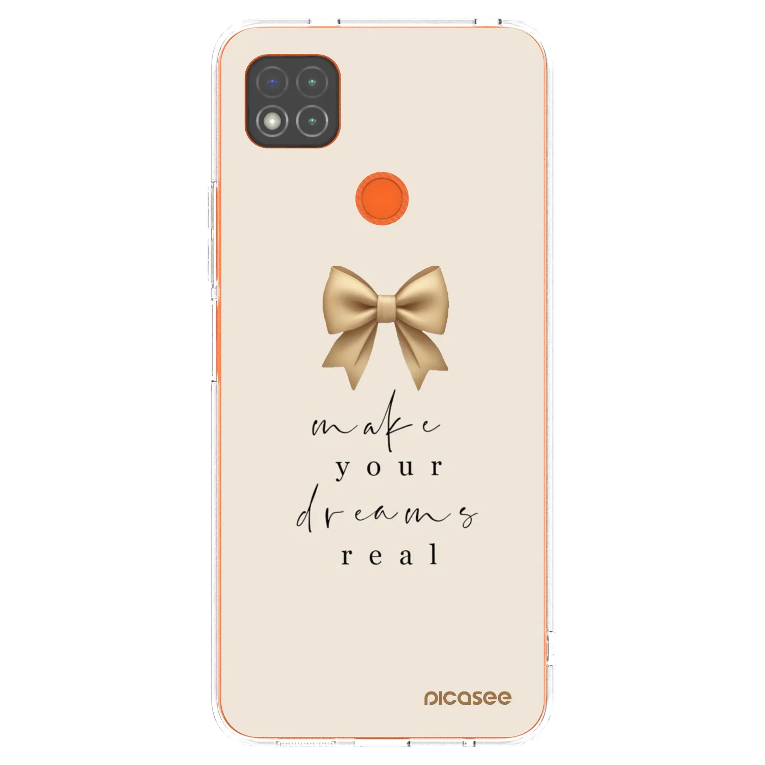 Picasee husă transparentă din silicon pentru Xiaomi Redmi 9C - Golden Dream