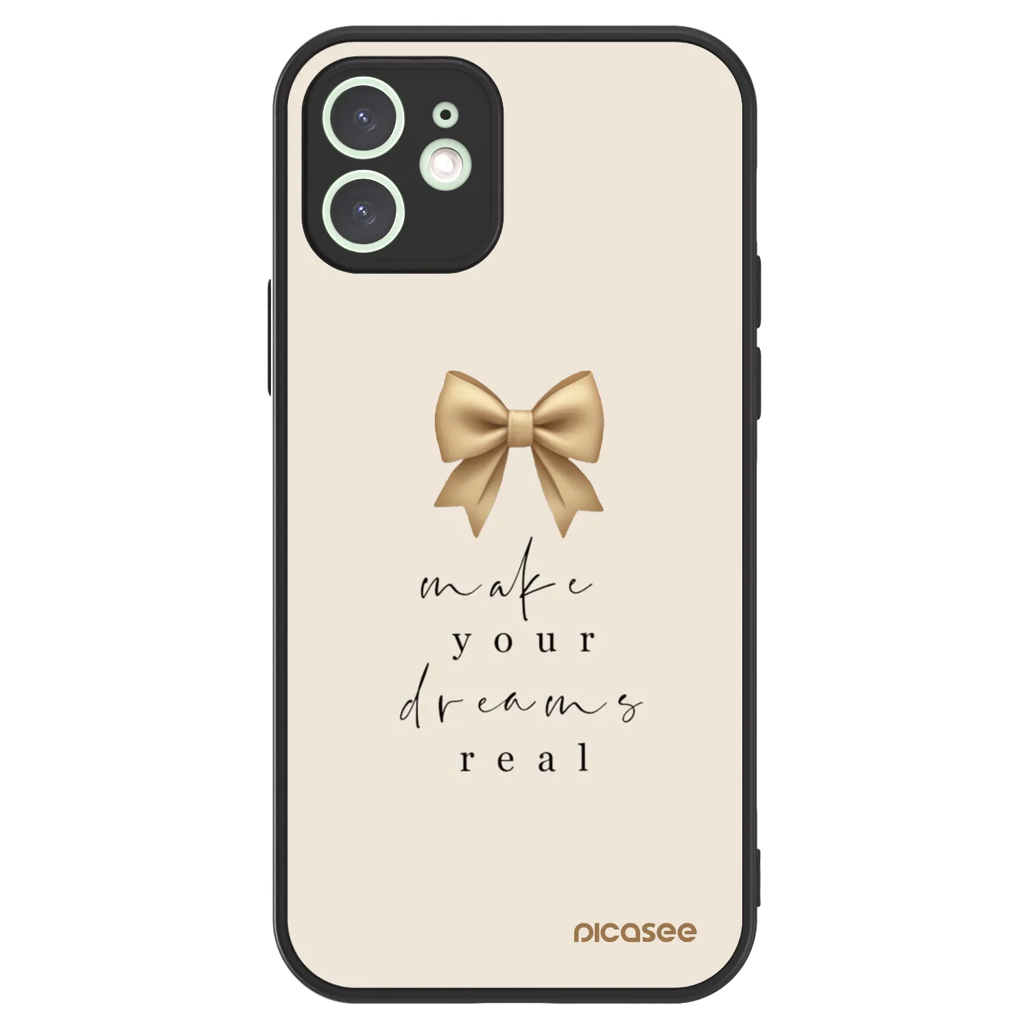 Picasee ULTIMATE CASE pentru Apple iPhone 12 - Golden Dream