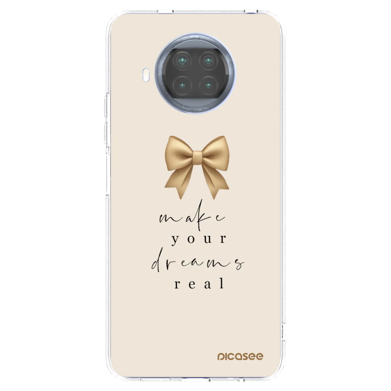 Picasee husă transparentă din silicon pentru Xiaomi Mi 10T Lite - Golden Dream