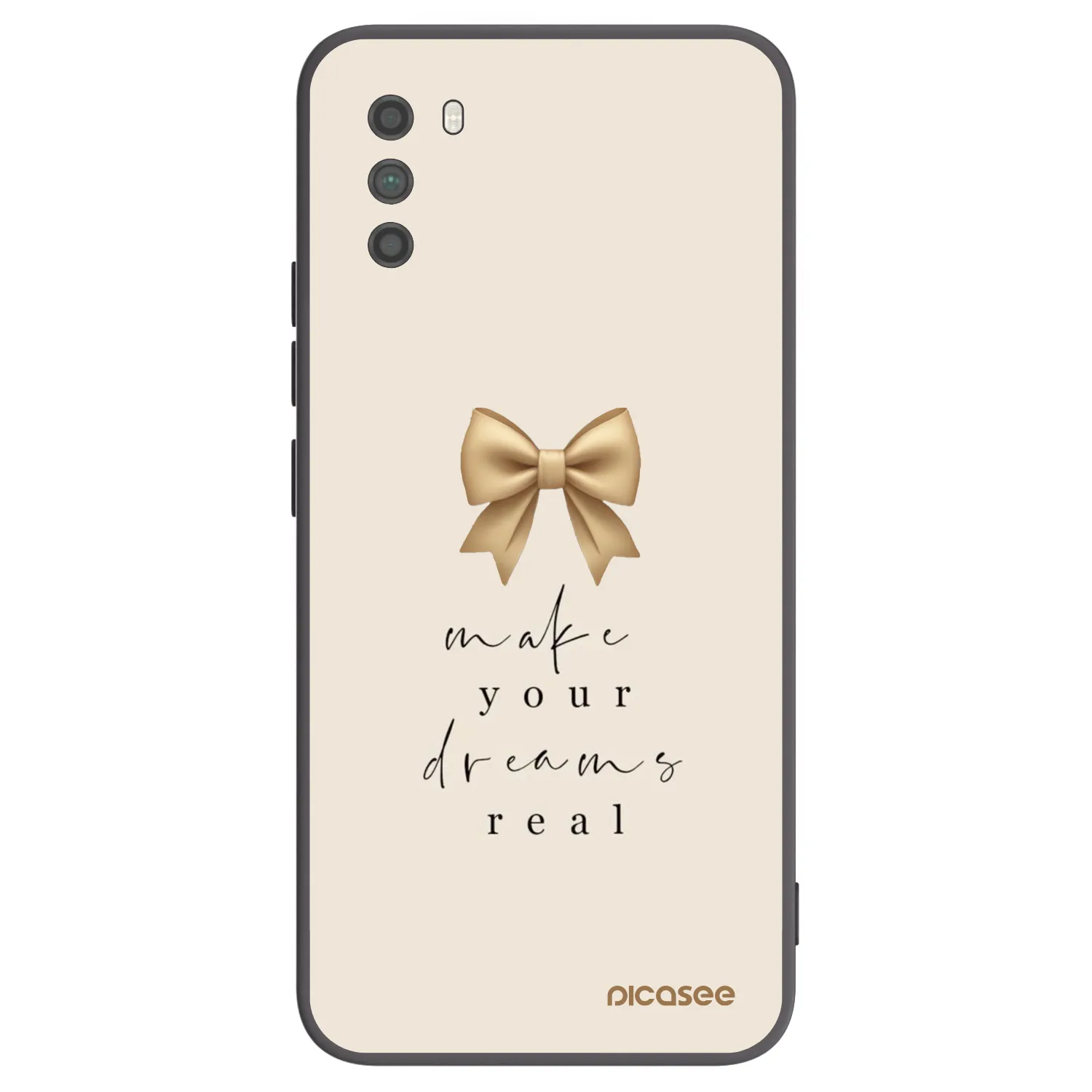 Picasee husă neagră din silicon pentru Xiaomi Poco M3 - Golden Dream