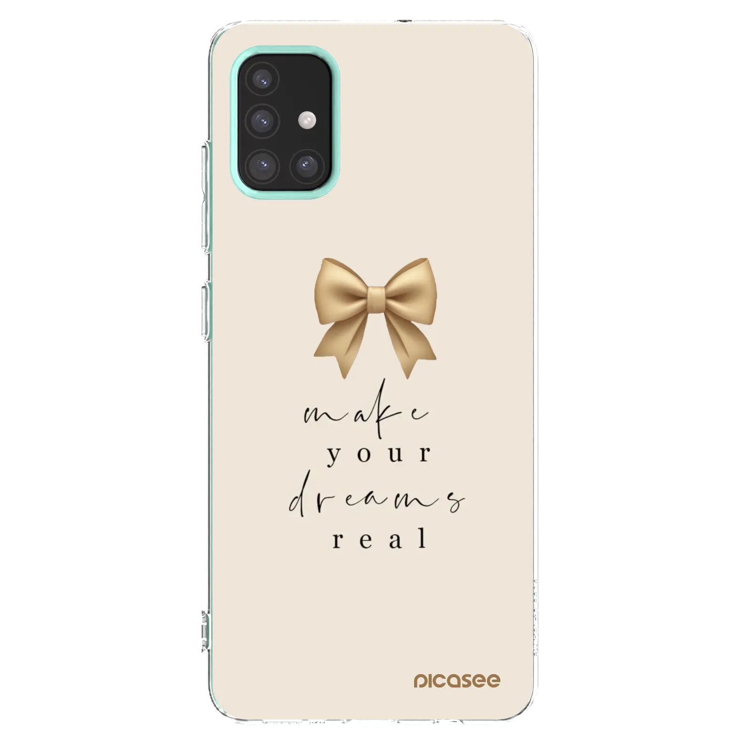 Picasee husă transparentă din silicon pentru Samsung Galaxy M31s - Golden Dream