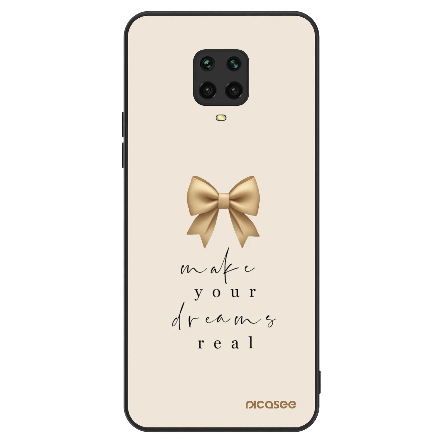 Picasee ULTIMATE CASE pentru Xiaomi Redmi Note 9 Pro - Golden Dream