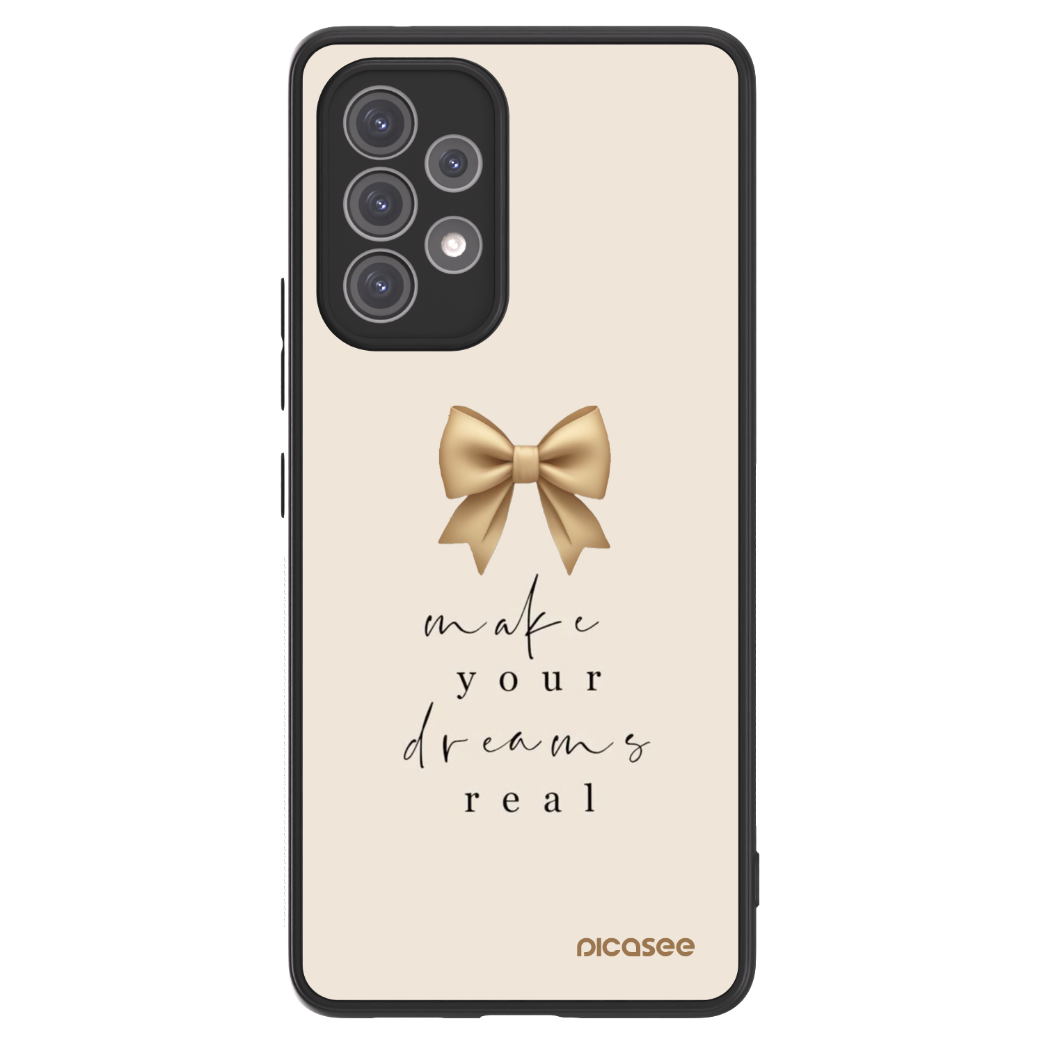 Picasee ULTIMATE CASE pentru Samsung Galaxy A52 5G A525F - Golden Dream