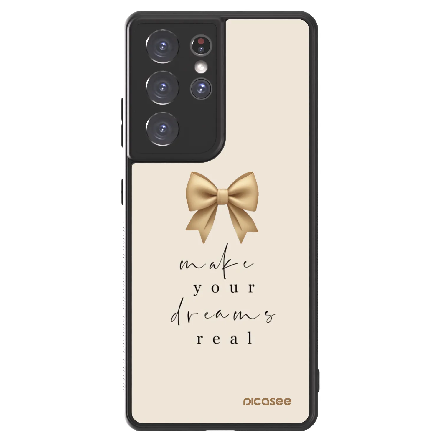 Picasee ULTIMATE CASE pentru Samsung Galaxy S21 Ultra 5G G998B - Golden Dream