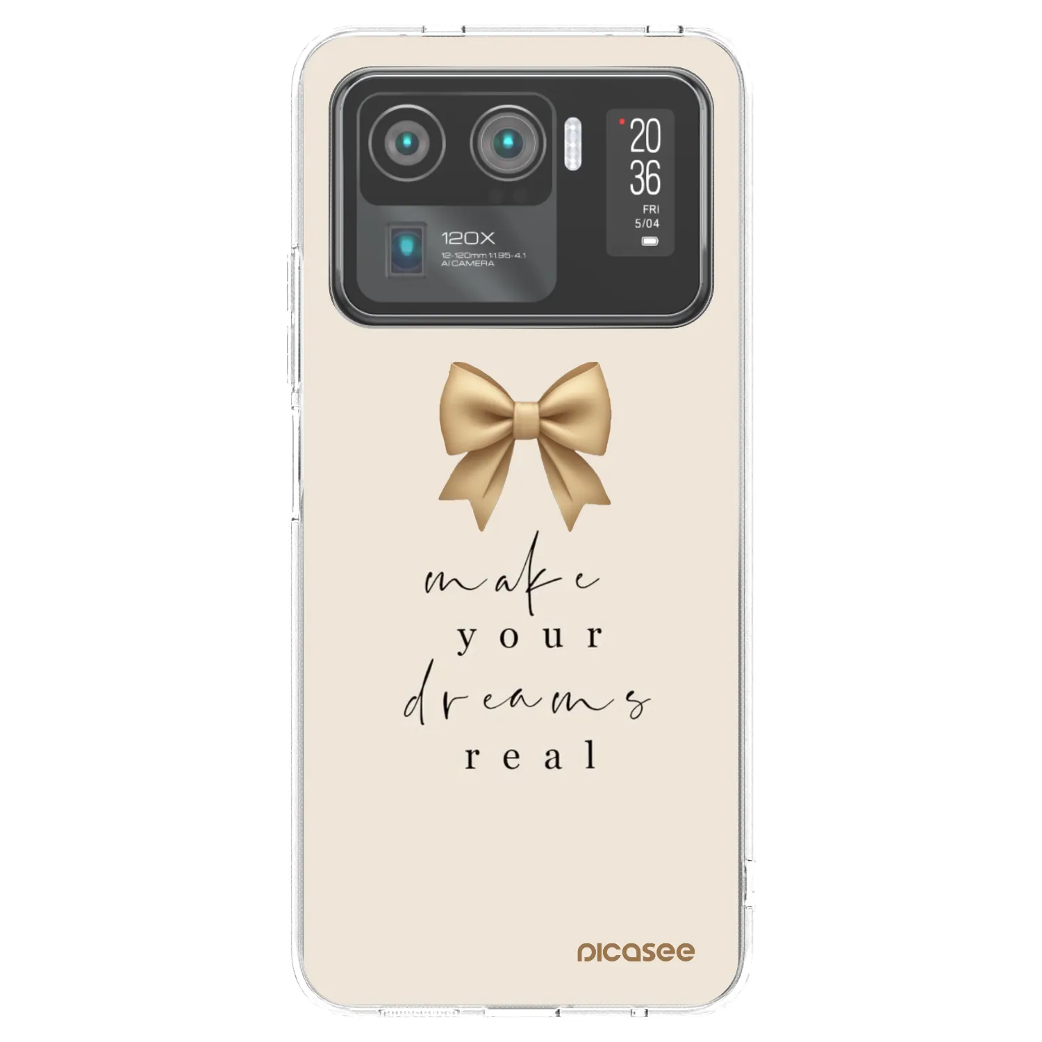 Picasee husă transparentă din silicon pentru Xiaomi Mi 11 Ultra - Golden Dream