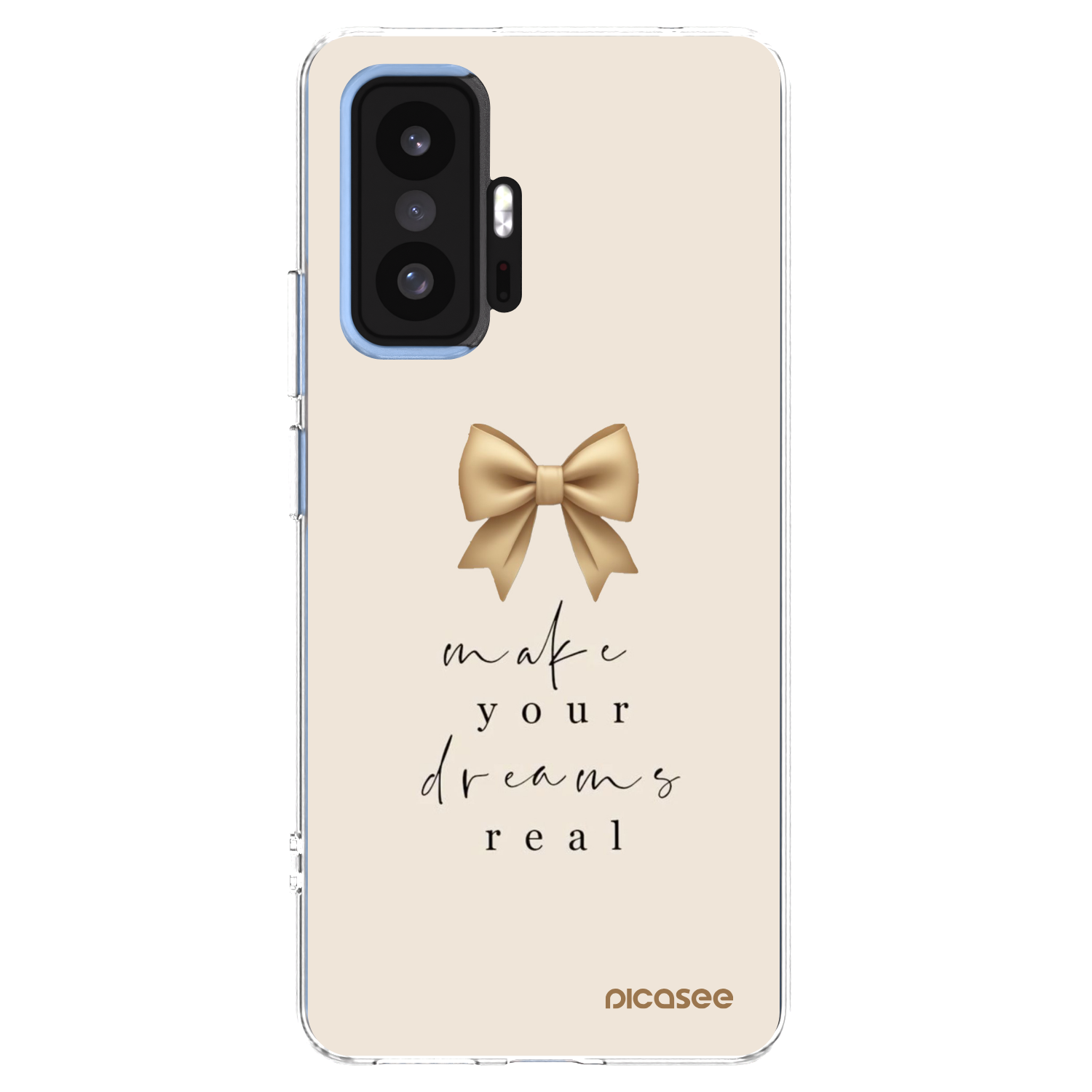 Picasee husă transparentă din silicon pentru Xiaomi 11T Pro - Golden Dream