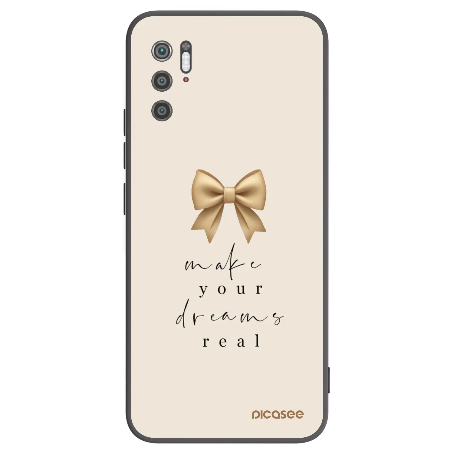 Picasee husă neagră din silicon pentru Xiaomi Poco M3 Pro 5G - Golden Dream