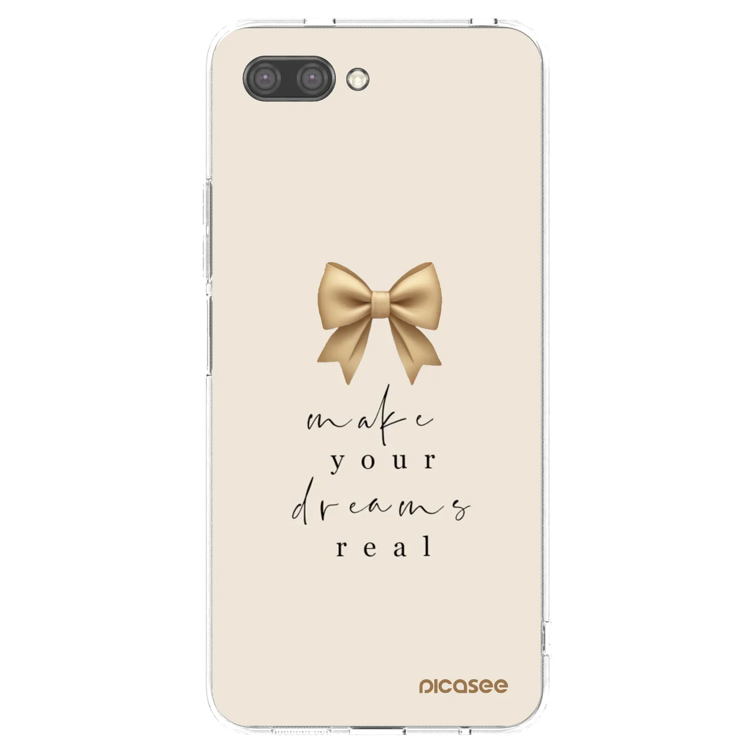 Picasee husă transparentă din silicon pentru Honor 10 - Golden Dream