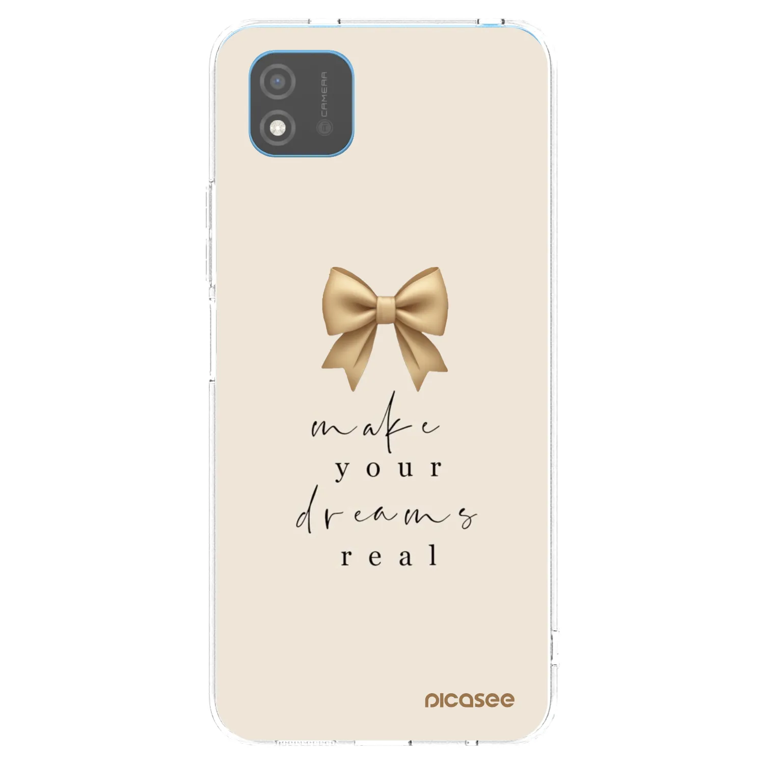 Picasee husă transparentă din silicon pentru Realme C11 (2021) - Golden Dream