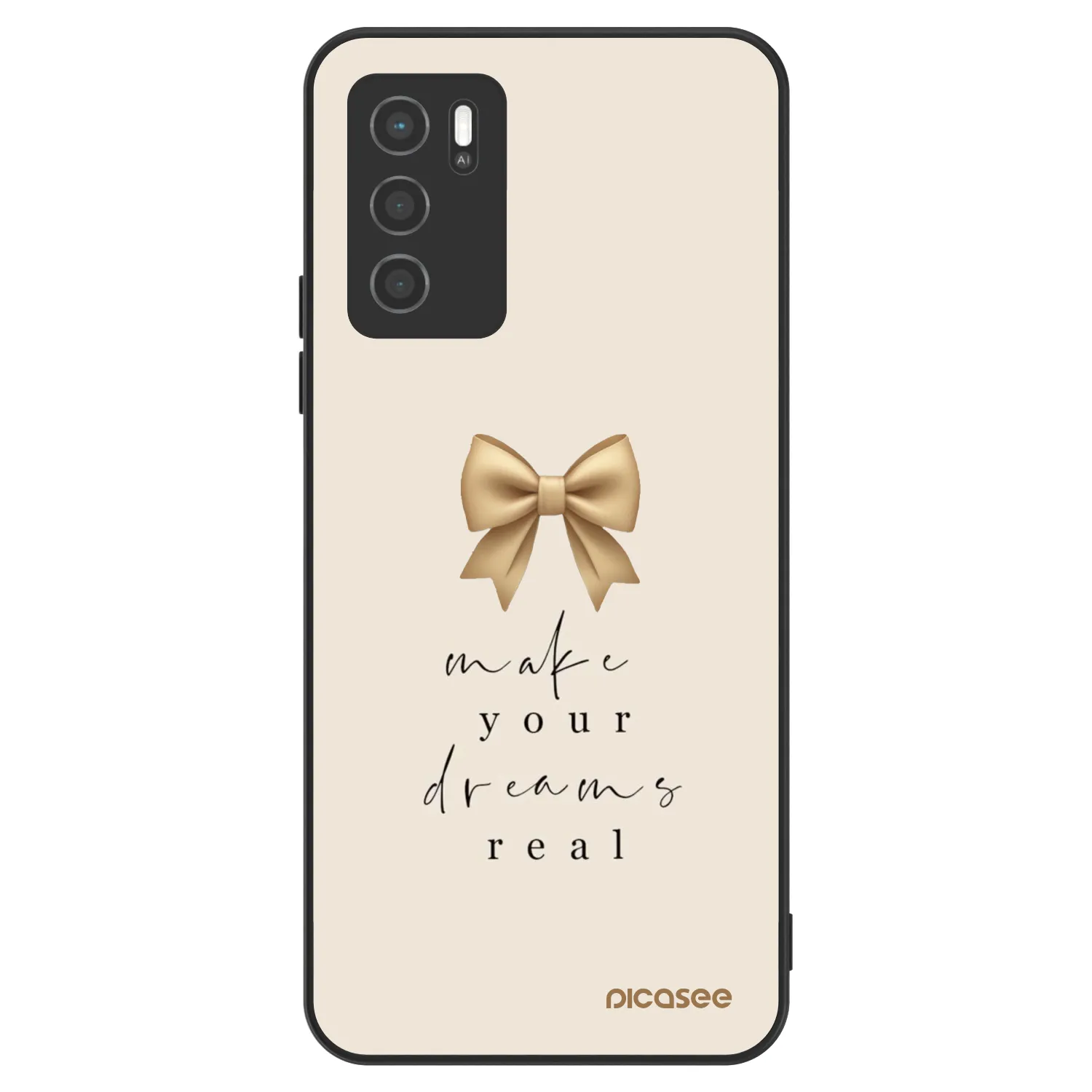Picasee ULTIMATE CASE pentru OPPO A16s - Golden Dream