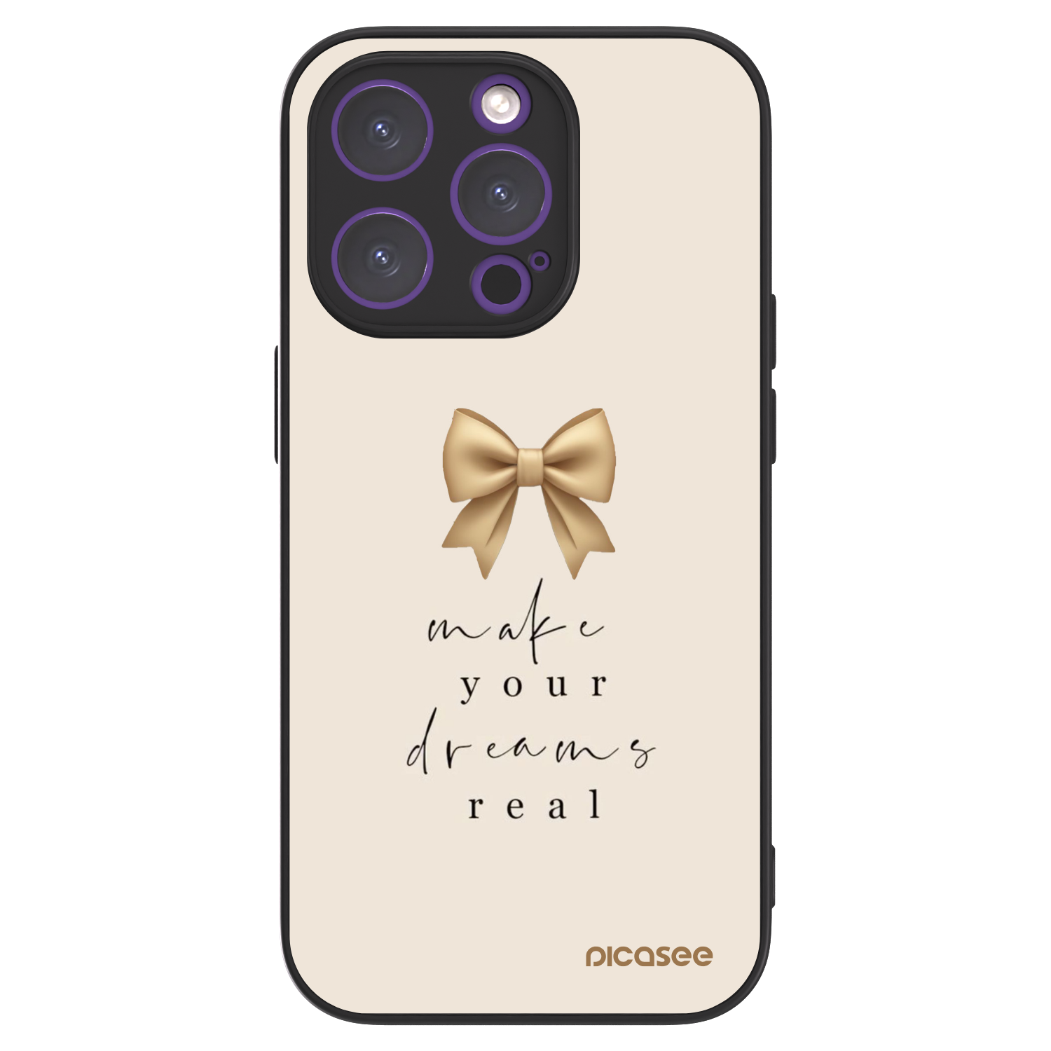 Picasee ULTIMATE CASE pentru Apple iPhone 14 Pro - Golden Dream